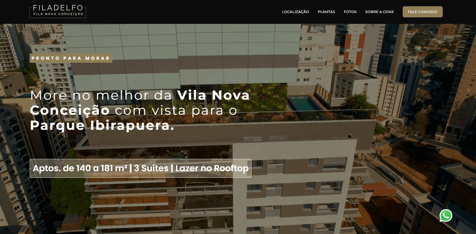 Site do Filadelfo Vila Nova Conceição